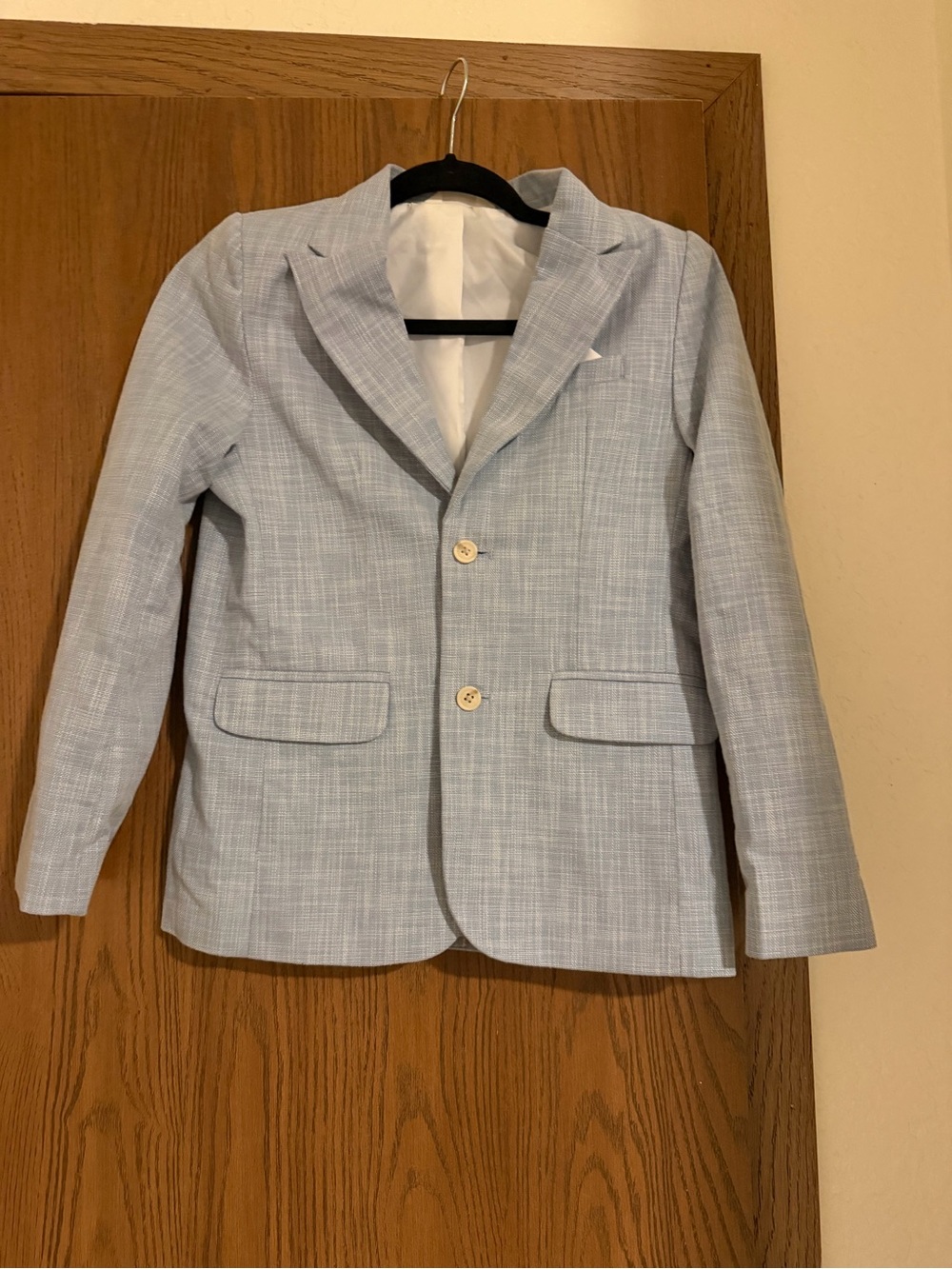 Cat & Jack Light Blue Textured Boys' Blazer